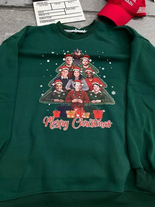 Merry Christmas M.A.G.A T-shirt/Sweater/Hoodie - Classic Fit, Unisex, 100% Cotton - Pullover Perfect Gift Retro Thanksgiving