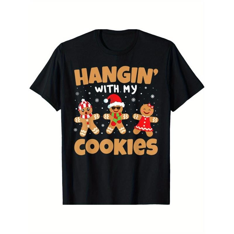 Merry Christmas Men's T-Shirt, weight 220g. Men's high quality cotton T-shirt, comfortable, versatile, soft and breathable, short-sleeved top made in usa