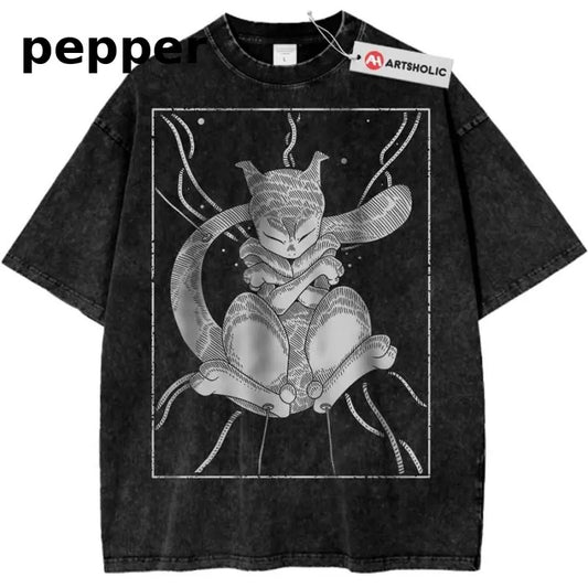 Mewtwo Shirt, Pokemon Shirt, PKM Shirt, Anime Shirt, Vintage Tee Menswear Top Underwear T-Shirt Streetwear