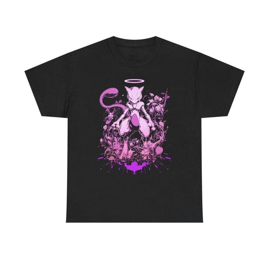 Mewtwo TShirt | Graphic Tee | Anime Streetwear | Mewtwo Tee | Anime Tee | Casual Apparel | Streetwear Shirt | Trippy T Shirt | Unisex Tee