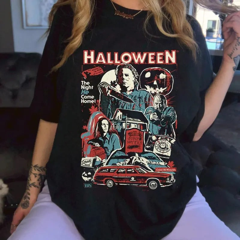 Michael Myers Halloween The Night He Came Home T Shirt