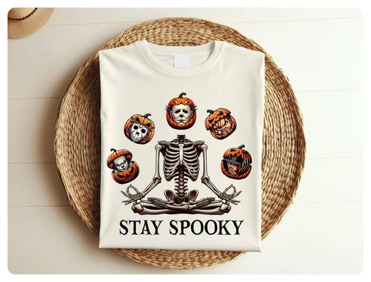 Michael Myers Stay Spooky Shirt Halloween   Movie Shirts   Nights   Movie 90s Halloween Shirt