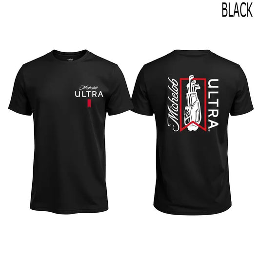 Michelob Ultra Golf Bag T-shirt, T-shirt For Men, Gift FOr Men, Crewneck,Trendy, Gift for Women, t-shirt 2 sided Cotton Menswear
