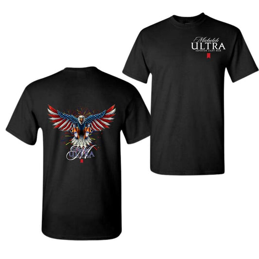 Michelob Ultra Superiro Light Beer Eagle 2 Sides T-shirt, Michelob Short Sleeve Tee, Unisex Shirt, Menswear Top beer shirt Classic Cotton