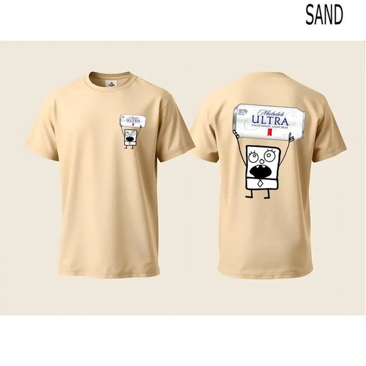 Michelob ultra Exceptional Light Beer T-shirt, Shirts Classic Cotton Menswear