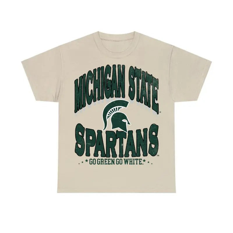 Michigan State University Shirt, MSU Spartans Tournament Tee, Sport Tee, Football Shirt, Graphic Tee, Full Size, Perfect Gift for Men, for Women