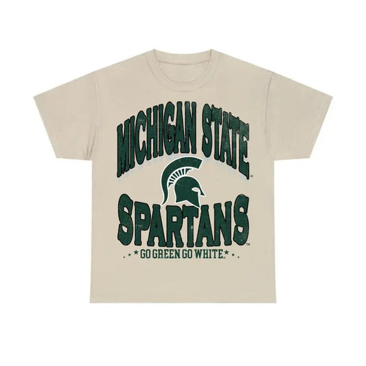 Michigan State University Shirt, MSU Spartans Tournament Tee, Sport Tee, Football Shirt, Graphic Tee, Full Size, Perfect Gift for Men, for Women