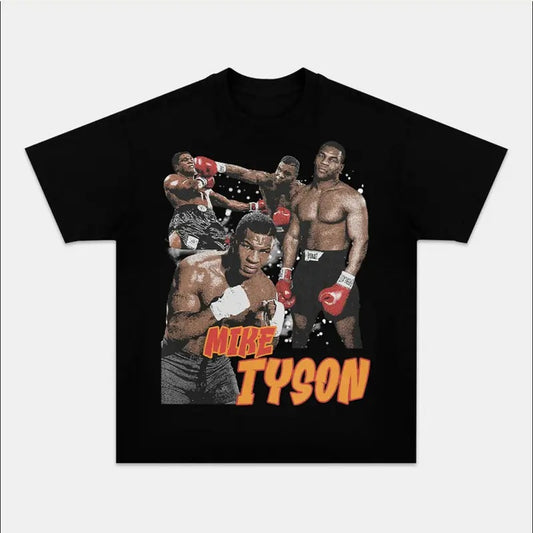 Mike Tyson Vintage Streetwear Tee, Iron Mike Boxing Graphic Shirt
