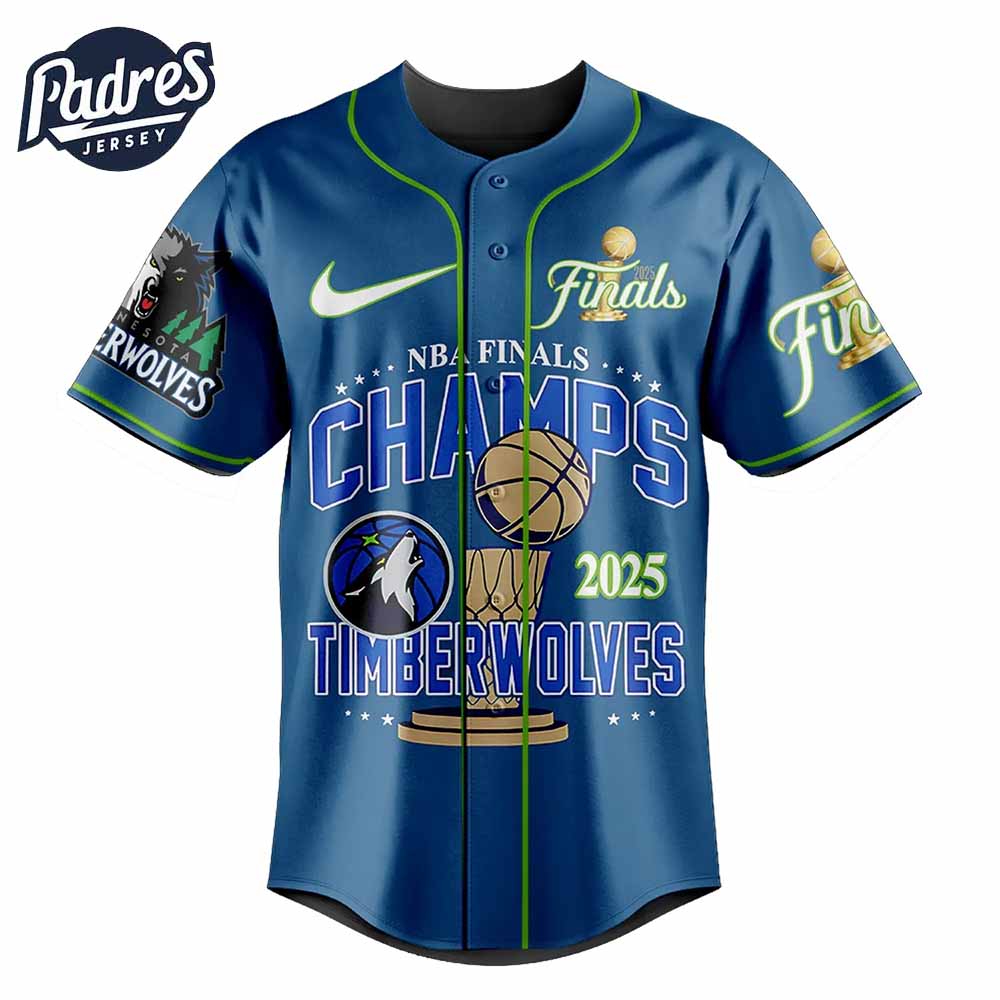 Minnesota Timberwolves NBA 2025 Baseball Jersey - Padres Jersey Oasis: Elevate Your Baseball Style Game