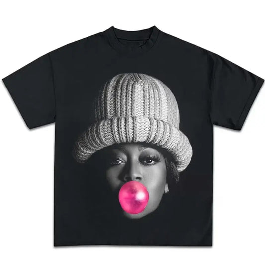 Missy Pink Bubble Gum Tour 2024, Missy Elliot Fan Tees Classic Cotton