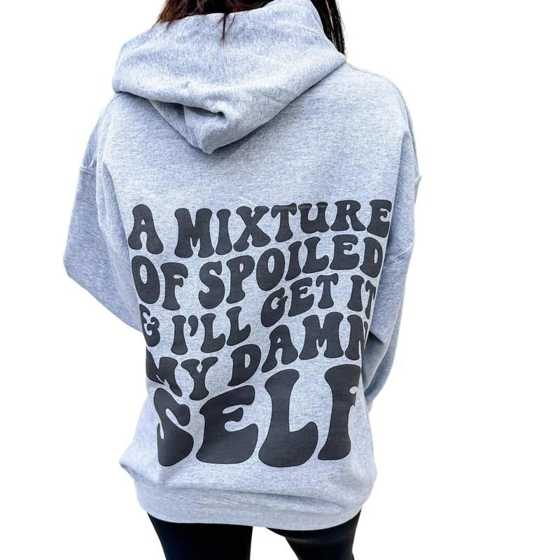 Mixture Graphic Hoodie