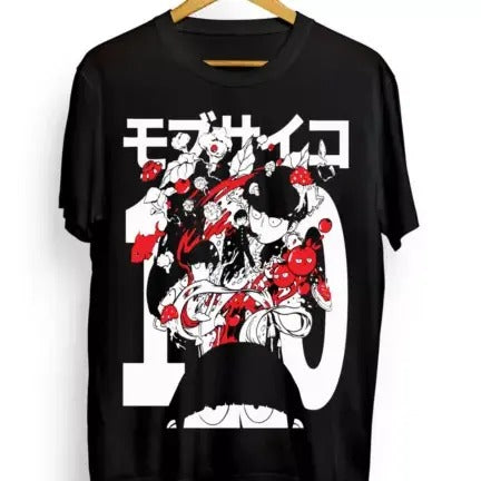 Mob Psycho 100 T-Shirt,Shigeo Kageyama T-Shirt,Dimple and Mob,Anime Tee All Size
