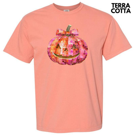 Mosaic Pink Jack O Lantern Comfort Colors T-Shirt 'NLB'