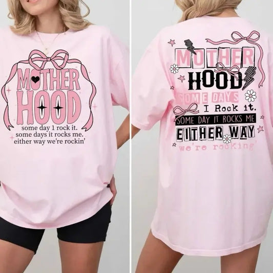 Motherhood Coquette Bow Shirt, Mother's day gift, Gift for mama