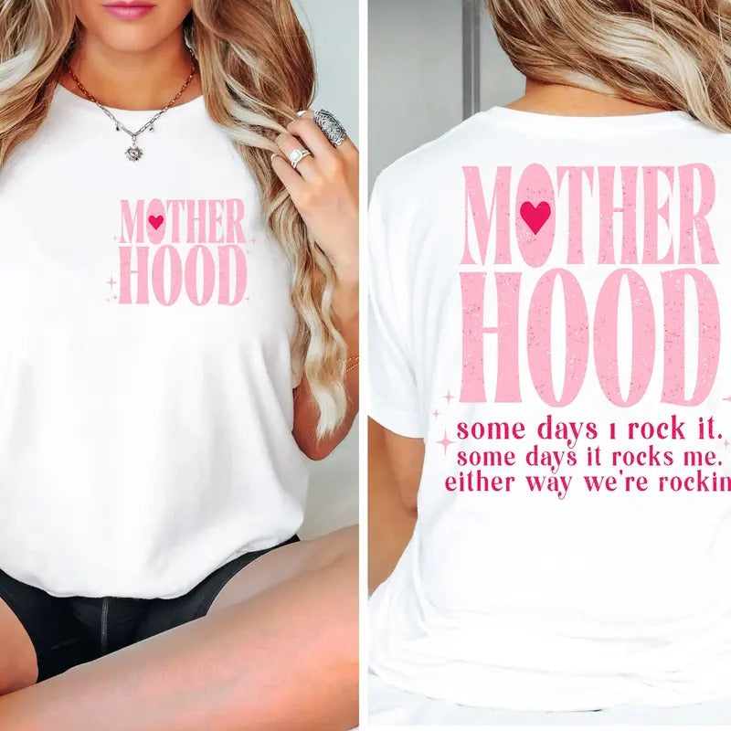 Motherhood Shirt Motherhood Sweatshirt Some Days I Rock It Retro Motherhood Shirt Retro Mom Sweatshirt Rockin Motherhood Sweatshirts