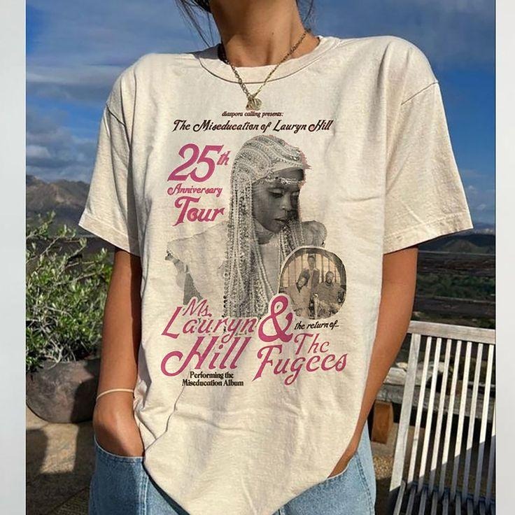 Ms Lauryn Hill Tour T-Shirt, The Miseducation Of Lauryn Hill Gift