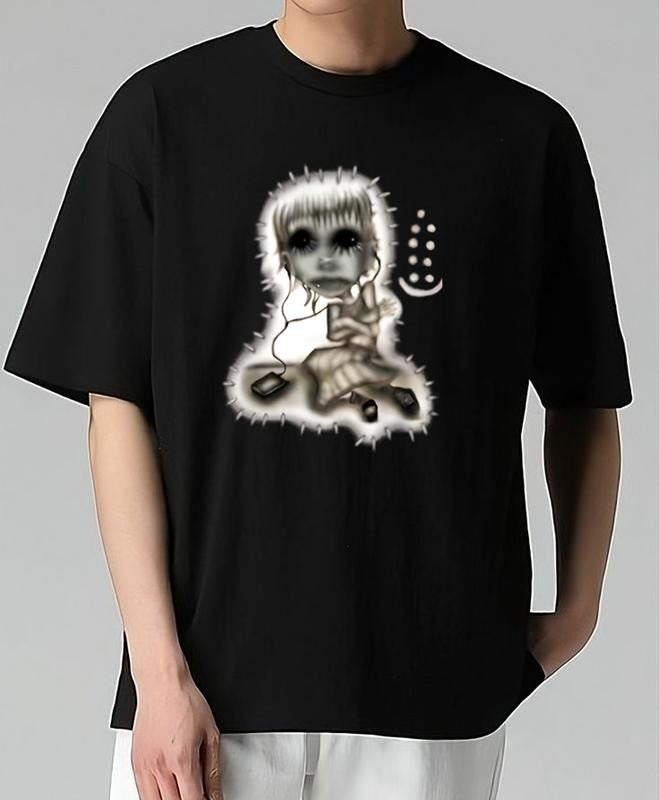 Music lover T-Shirt Comfy T-Shirt for Nature Lovers Cool and Casual Urban Look Classic Sport T-Shirt Trendy Graphic T-Shirt with Street Style