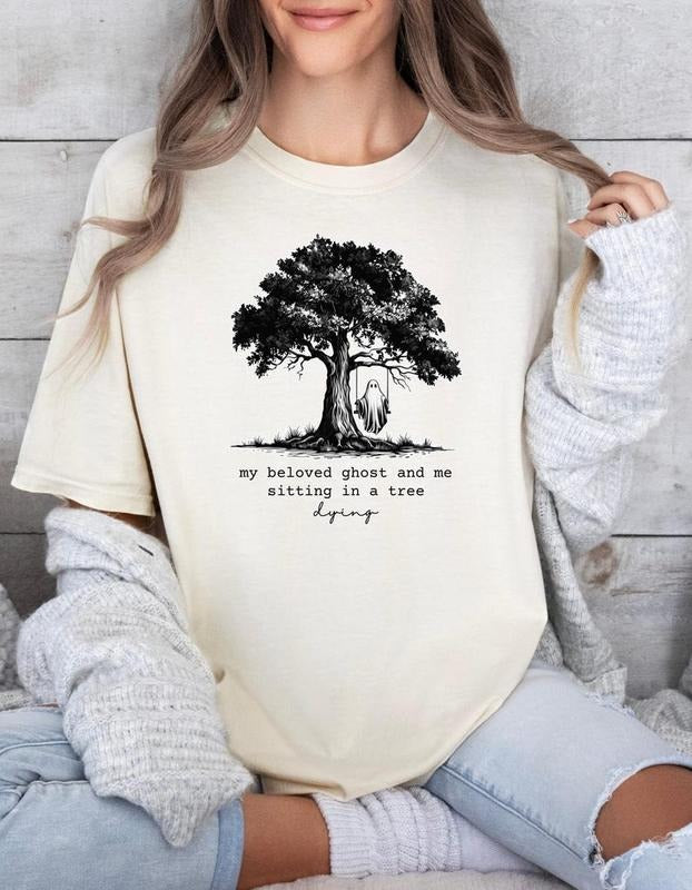 My Beloved Ghost and Me Unisex Halloween T-shirt