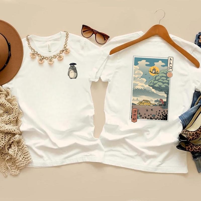 My Neighbor Totoro Tshirt, Totoro Shirt, Studio Ghibli Shirt, Hayao Miyazaki, Anime Gift Idea