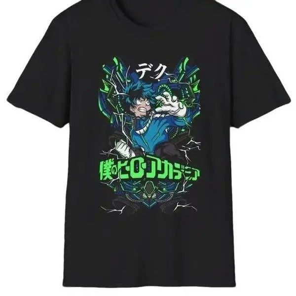 My hero academia T-shirt, Izuku Midoriya shirt, Webtoon Unisex shirt