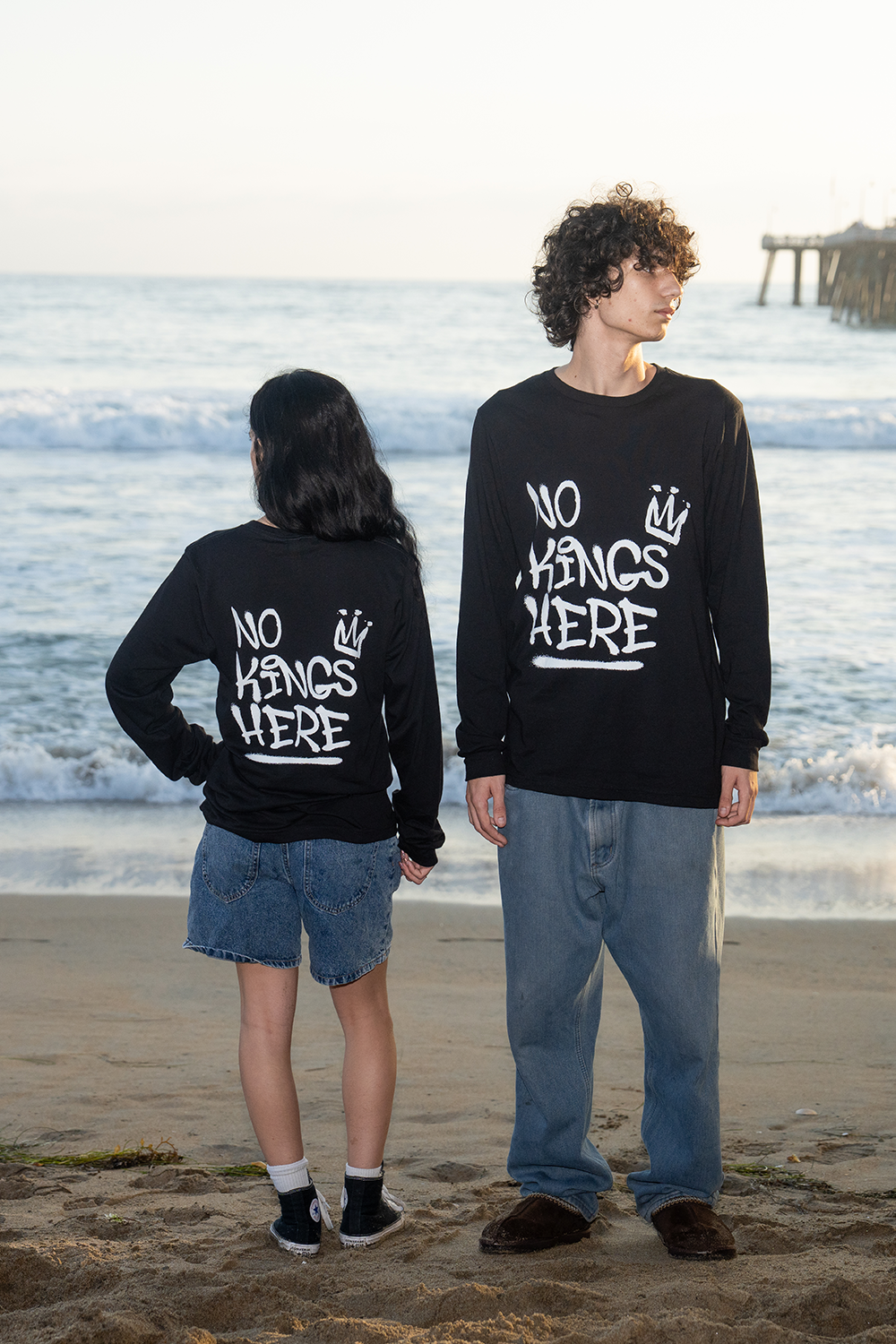 NKH Graffiti Logo Long-Sleeve Shirt (logo on BACK)