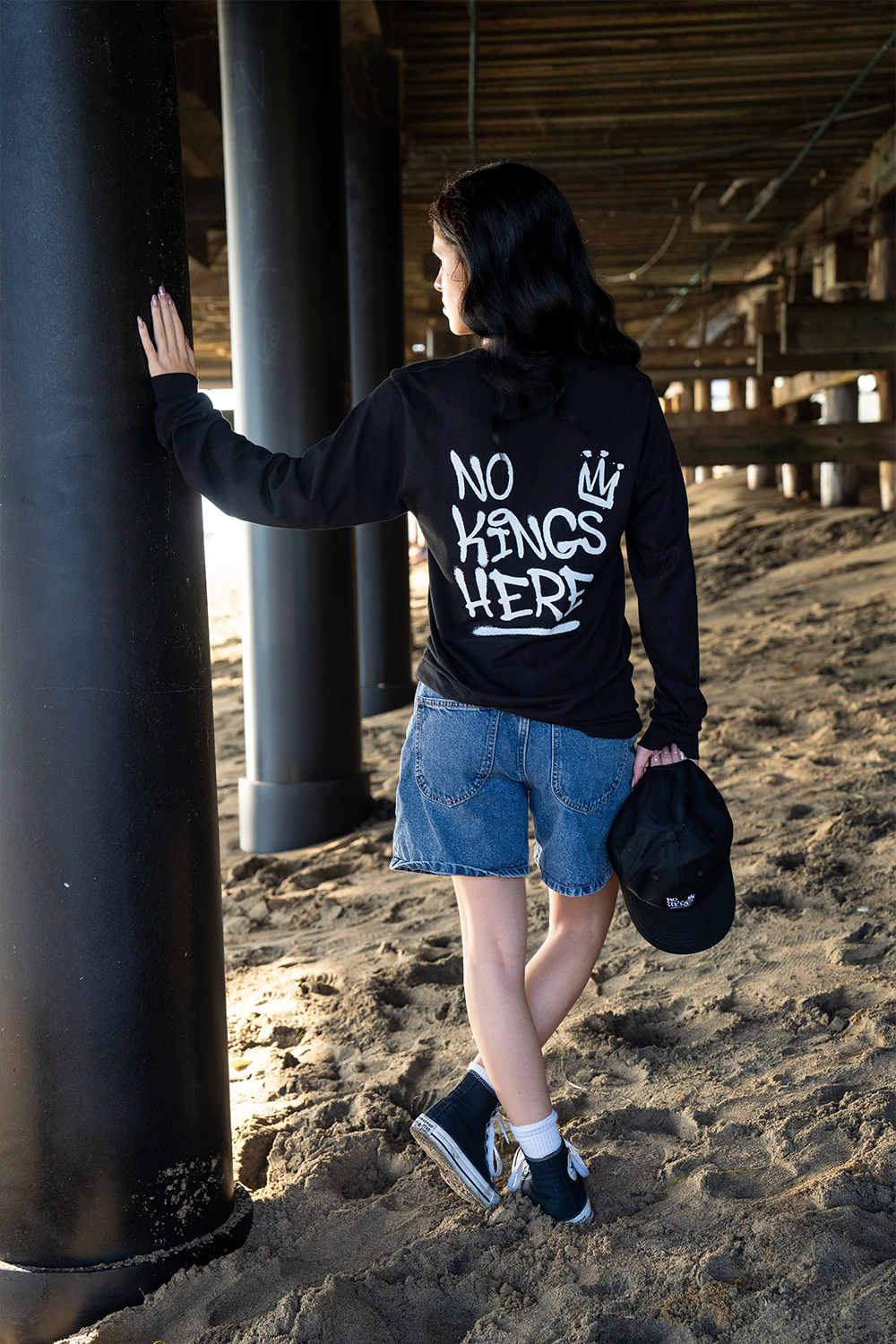 NKH Graffiti Logo Long-Sleeve Shirt (logo on BACK)