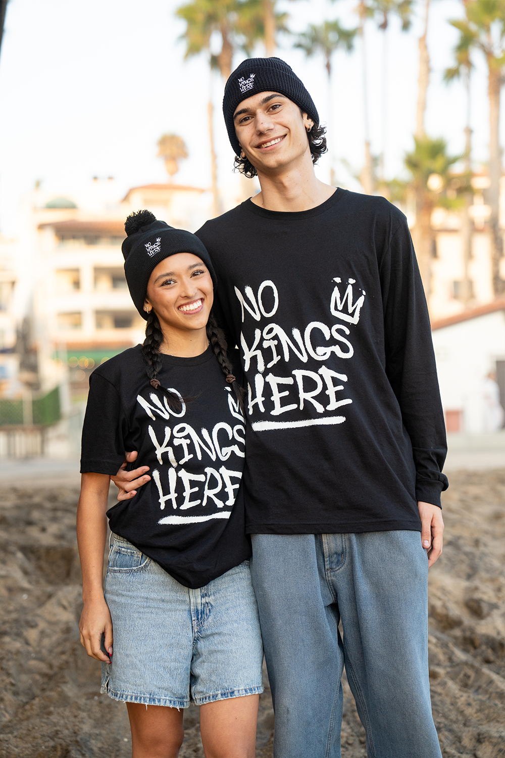 NKH Graffiti Logo Long-Sleeve Shirt (logo on FRONT)