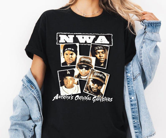 NWA Tshirt, Vintage Tee, Hiphop, Rapper, Street Wear