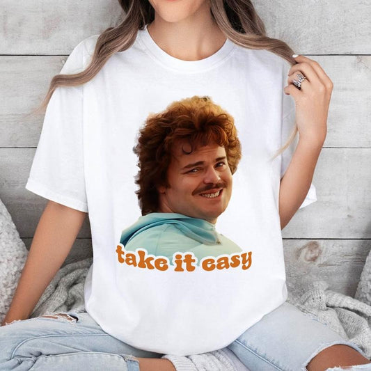 Nacho Libre Take It Easy Vintage Shirt, Nacho Libre Shirt, Movie Quote Shirt