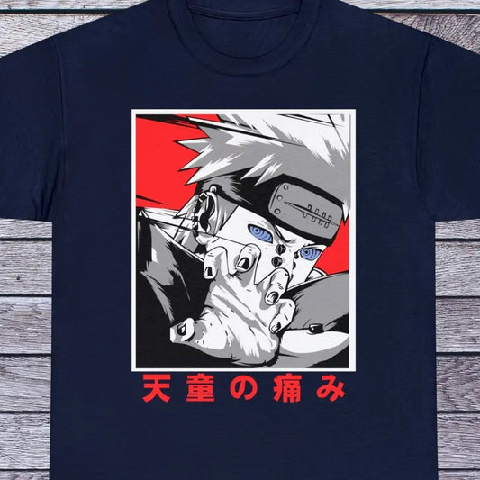 Nagato Shirt, Pain T Shirt Anime Clothing Manga Naruto Shippuden Shirt Japanese Tee Unisex Full Size