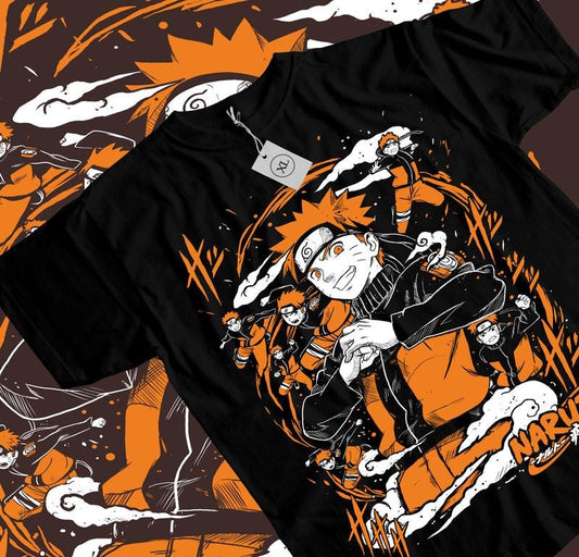 Naruto T-Shirt S-4XL Madara Uchiha T-Shirt S-4XL Manga Strip Anime Manga Shirt Graphic Tee