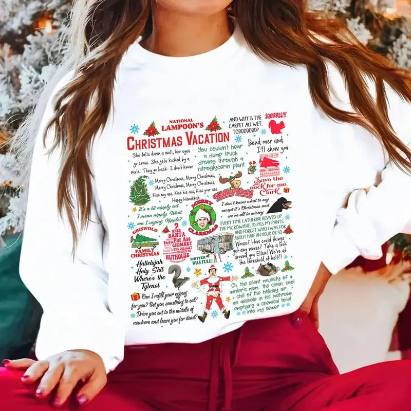 National Lampoon's Christmas Vacation Sweatshirt, Griswold Family Christmas Shirt, Christmas Movies Tee Shirt, Christmas Vacation Sweater, Christmas Gift