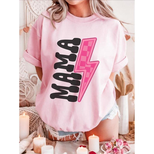 Neon Moon Mama ~ Unisex Apparel Relaxed Fit Printed in the USA Clothing Womenswear Casual and Comfortable