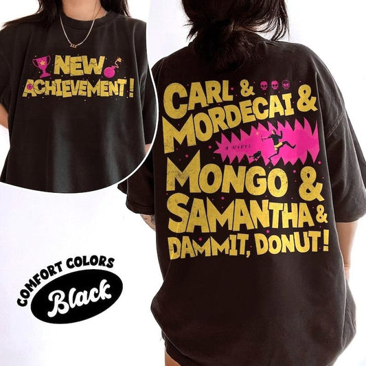 New Achievement Two-Sided Comfort Colors Shirt, Dungeon Crawler Carl T Shirt, Sci-Fi Book Lover Tee, Bookish Apparel for Book Lovers
