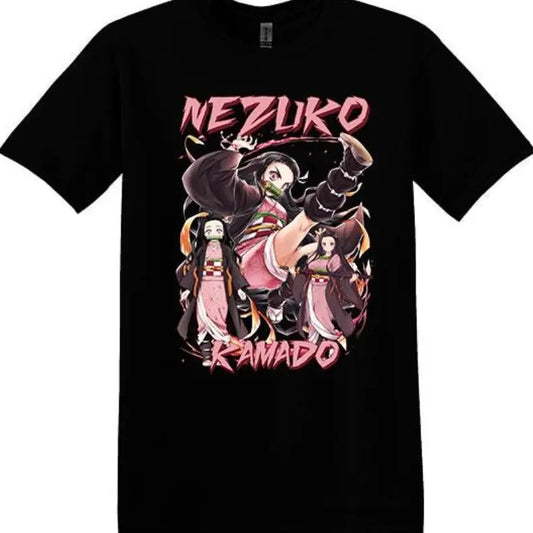 Nezuko Kamado Demon Slayer Tanjiro Kamado Anime Unisex T shirt