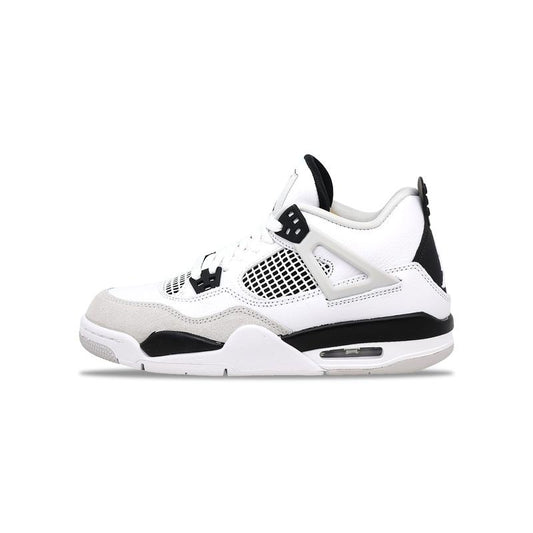 Nike Jordan 4 Retro Military Black 2022 GS (408452-111) Grade School Size 4Y-7Y