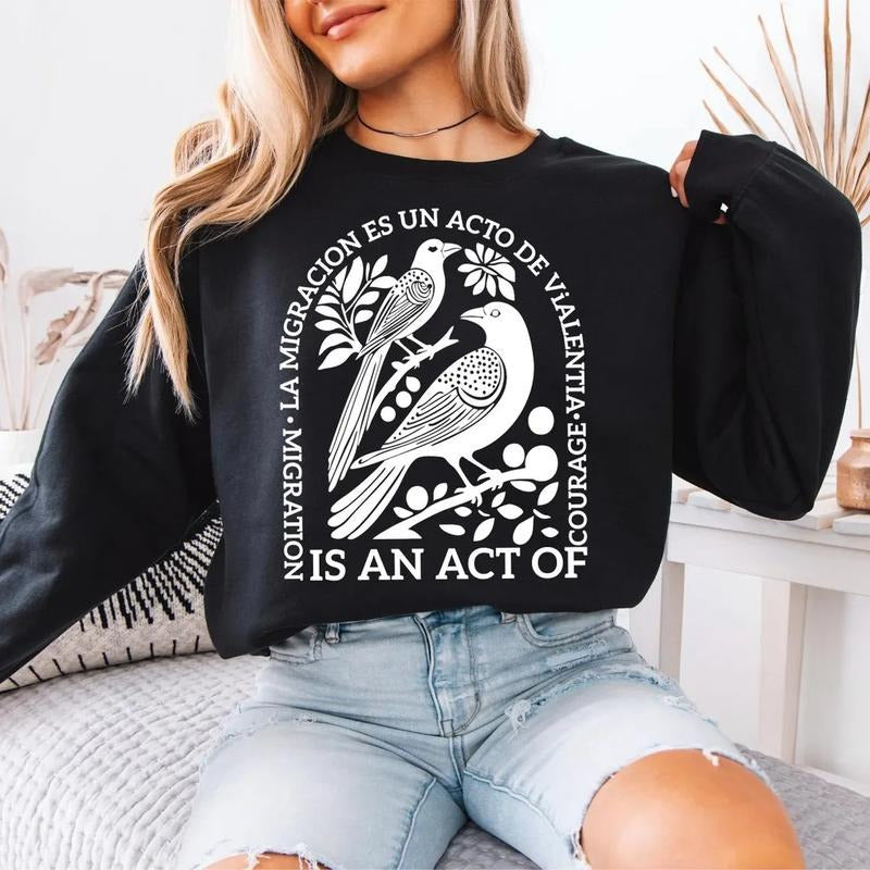 No One Is Illegal On Stolen Land Shirt, Social Justice Sweatshirt, Activist Protest Shirt, Native American Shirt, Equality Tee, Maga Shirtstyle{n002}4