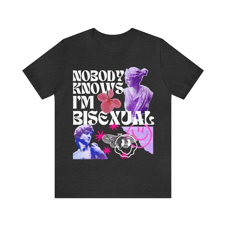 Nobody knows im bisexual shirt | retro bisexual shirt | bisexual pride shirt | bi pride | queer shirt | funny bisexual | trans bisexual Hoodie, T-shirt and sweater