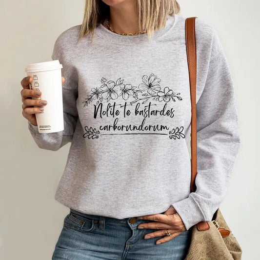 Nolite Te Bastardes Carborundorum Shirt, Anti Maga Activist Tshirt, Subtle Feminist Shirt, Subtle Women's Rights, Subtle Activist Sweatshirt