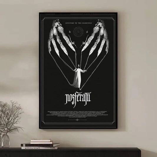 Nosferatu Movie Poster, Retro Home Decor, Wall Art, Vintage Living Room, Kitchen, Bathroom Decor, Poster Gift