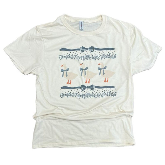 Not Your Grandmas Goose Shirt - Vintage Goose Print Tee