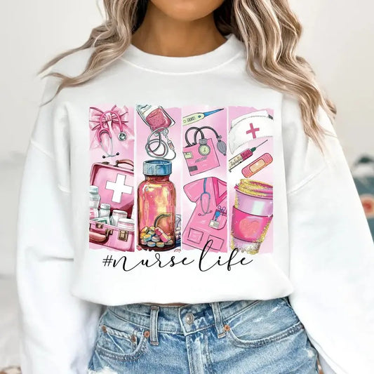 Nurse Life DTF Transfers - THIS IS NOT A SHIRT