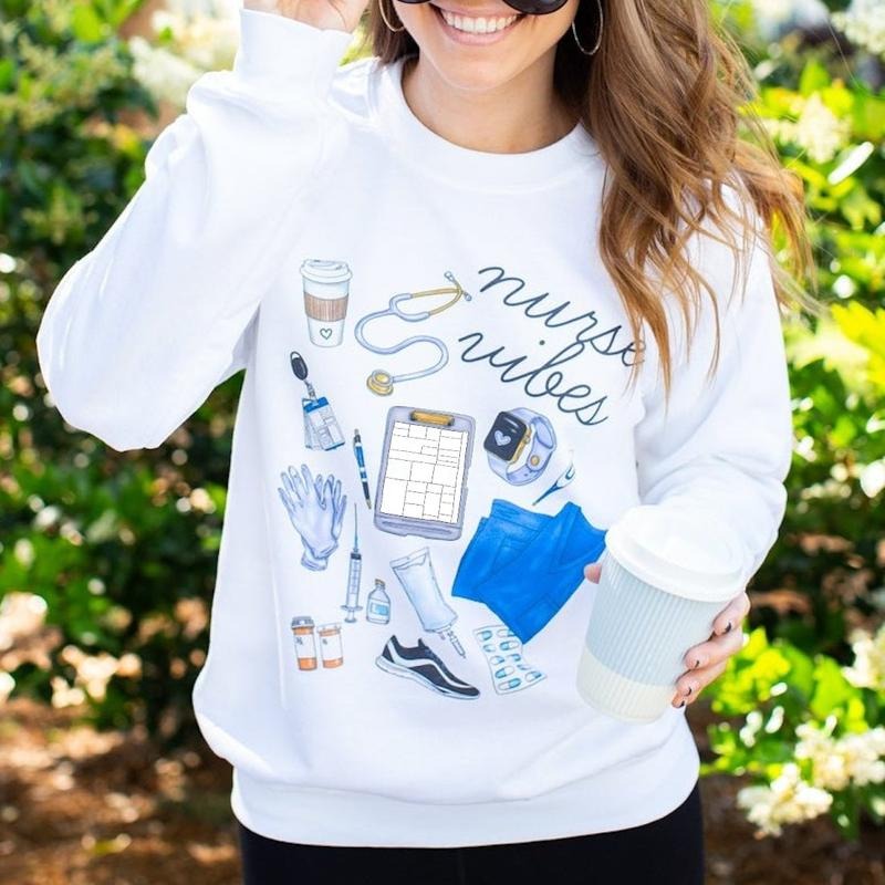 'Nurse Vibes' Sweatshirt