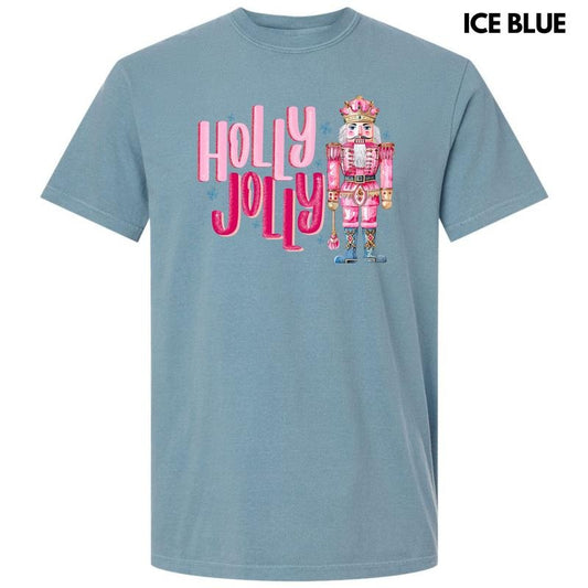 Nutcracker Holly Jolly Comfort Colors T-Shirt 'NLB'