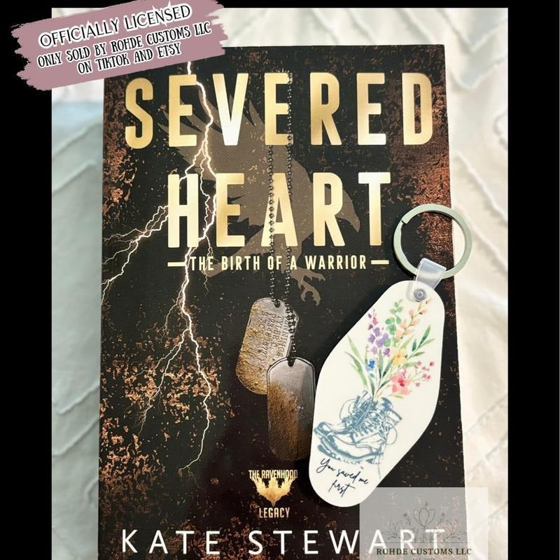 OFFICIALLY LICENSED Severed Heart Tyler Hotel style Keychain