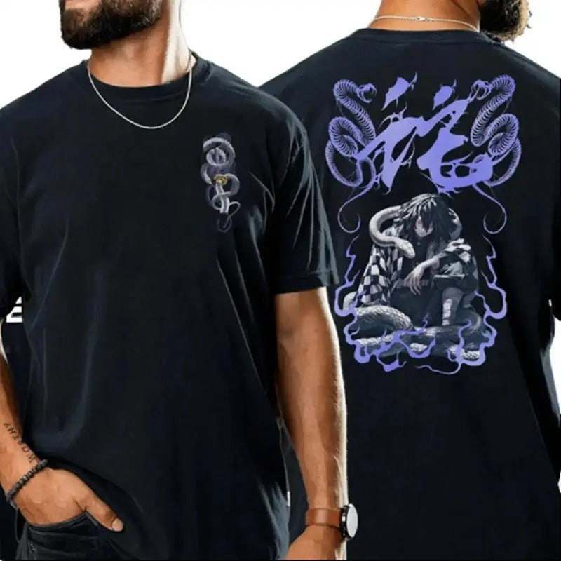 Obanai Snake Hashira Shirt, Snake Breathing shirt, Demon Slayer t-shirt, Kimetsu no Yaiba To the Hashira Training Shirt, Anime sweatshirt hoodie, Anime lover t-shirt Menswear