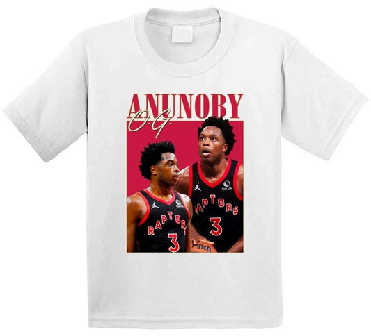 Og Anunoby 90S Style T-Shirt, 100% Cotton Unisex T-Shirt, Gift For Fan