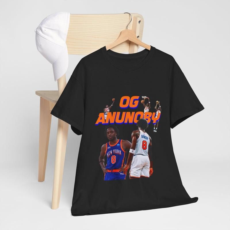 Og Anunoby New York Unisex Heavy Cotton T-Shirt, Gift For Fan