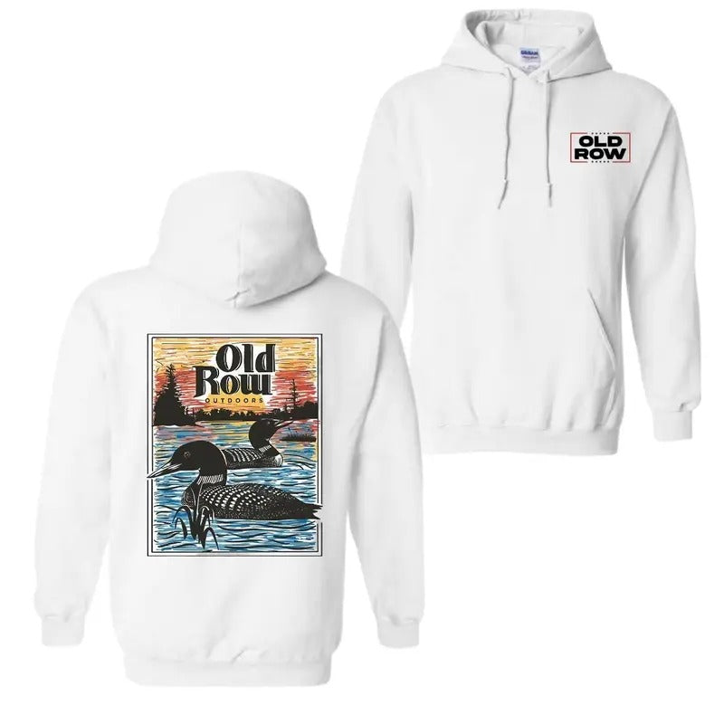 Old Row Outdoors Loon Pocket Tee Old Row For Men And Women, Trendy Hoodie, Comfortable Fabric
