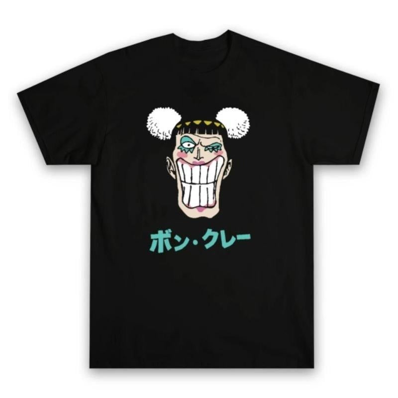 One Piece Mr. 2 Bon Clay Bon Kurei Tee, No-Fade Colors, Wash After Wash, Simple Look, Easy to Match